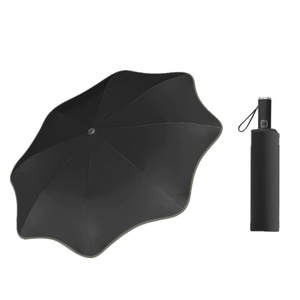 Best Sellers Custom Logo 3 Fold Fully-<b>Automatic</b> Travel Fashion Sunshade <b>Umbrella</b> Wholesale Promotions Children's Size Color Iron - Product Image 1