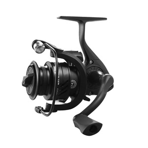 Nuevo carrete giratorio totalmente metálico con bobina poco profunda, fuerza de freno de 12 kg para pesca en playa y océano con cebo artificial. - Product Image 2