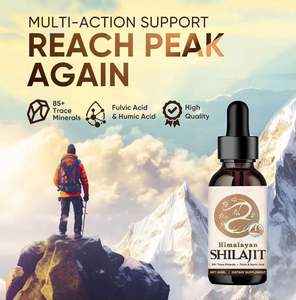 Resina de Shilajit orgánica natural de potencia con 85 + minerales traza y ácido fúlvico resina de Shilajit orgánica aceite de gotas líquidas - Product Image 5