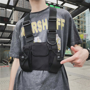 Vente Nouveau design Gilet pour hommes Sac de poitrine réfléchissant, sac de poitrine tactique personnalisé unisexe - Product Image 3