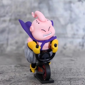 Figura de PVC de Anime Japonés DBZ, Bola de Juguete de Dibujos Animados Kawaii de 15CM, Dragón Majin Buu <span class=keywords><strong>con</strong></span> Levitación Magnética, Versión Q Gorda - Product Image 1