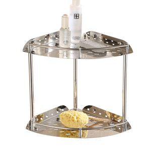 Alla moda di Montaggio A Parete <span class=keywords><strong>Mensola</strong></span> In Acciaio Inox Bagno <span class=keywords><strong>Shampoo</strong></span> Scaffale - Product Image 1