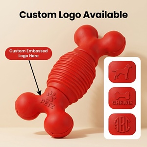 Juguete Masticable para Perros de TPR Personalizado, Resistente y con Sonido, Juguete Sonoro para Mascotas, Limpieza de Dientes, Juguetes Masticables Indestructibles para Perros Mordedores Agresivos - Product Image 3
