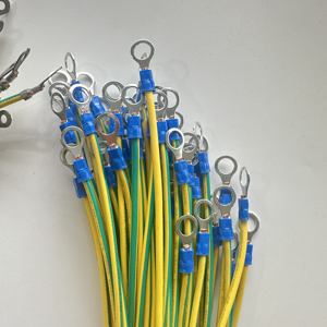 黄绿色双色纯铜4平方米桥式国标光伏电子线束 - Product Image 6