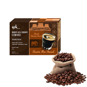 Café instantané Buon Ma Thuot le plus vendu, goût neutre, 3 en 1, café robusta polyvalent, approvisionnement au Vietnam, échantillon gratuit, boîte de café dorée - Product Image 1