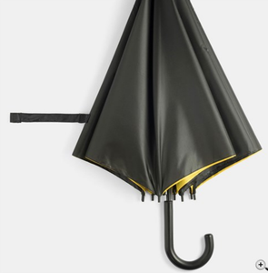 Venta al por mayor barato semiautomático paraguas de doble capa paraguas recto para adultos - Product Image 4