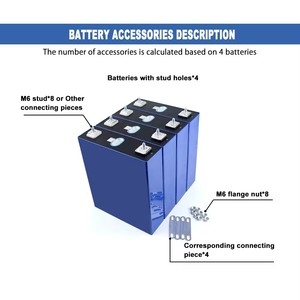แบตเตอรี่ลิเธียมแบบแท่งปริซึม Litharv E-V-E230 LH-C0008-48100 ขนาด 230Ah 3.2V ชาร์จได้ สำหรับโซลาร์เซลล์ สามารถวางซ้อนกันได้ - Product Image 5