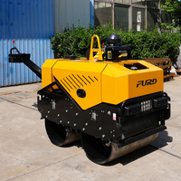 Compacteur vibrant à double tambour autoporté pour la vente