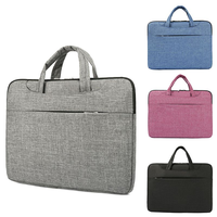 Pochette imperméable pour ordinateur portable 15.6 pouces, sac d'ordinateur d'affaires universel de luxe pour ordinateur portable