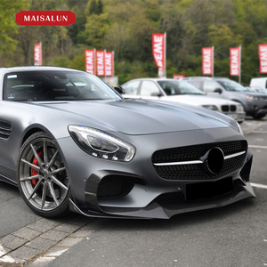 Kit di Conversione Esterno Stile R per <span class=keywords><strong>Mercedes</strong></span> AMG <span class=keywords><strong>GT</strong></span>/GTC/GTS 2015-2019, Parti Auto in Fibra di Carbonio, Accessori Auto Mod - Product Image 2