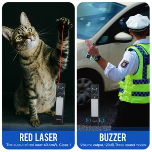 2025 Ngoài Trời IP67 Không Thấm Nước Cắm Trại Phiêu Lưu Khẩn Cấp Có Thể Sạc Lại Đa Chức Năng 395nm UV Tia <span class=keywords><strong>Laser</strong></span> Màu Đỏ Buzzer An Toàn Đèn Pin - Product Image 6