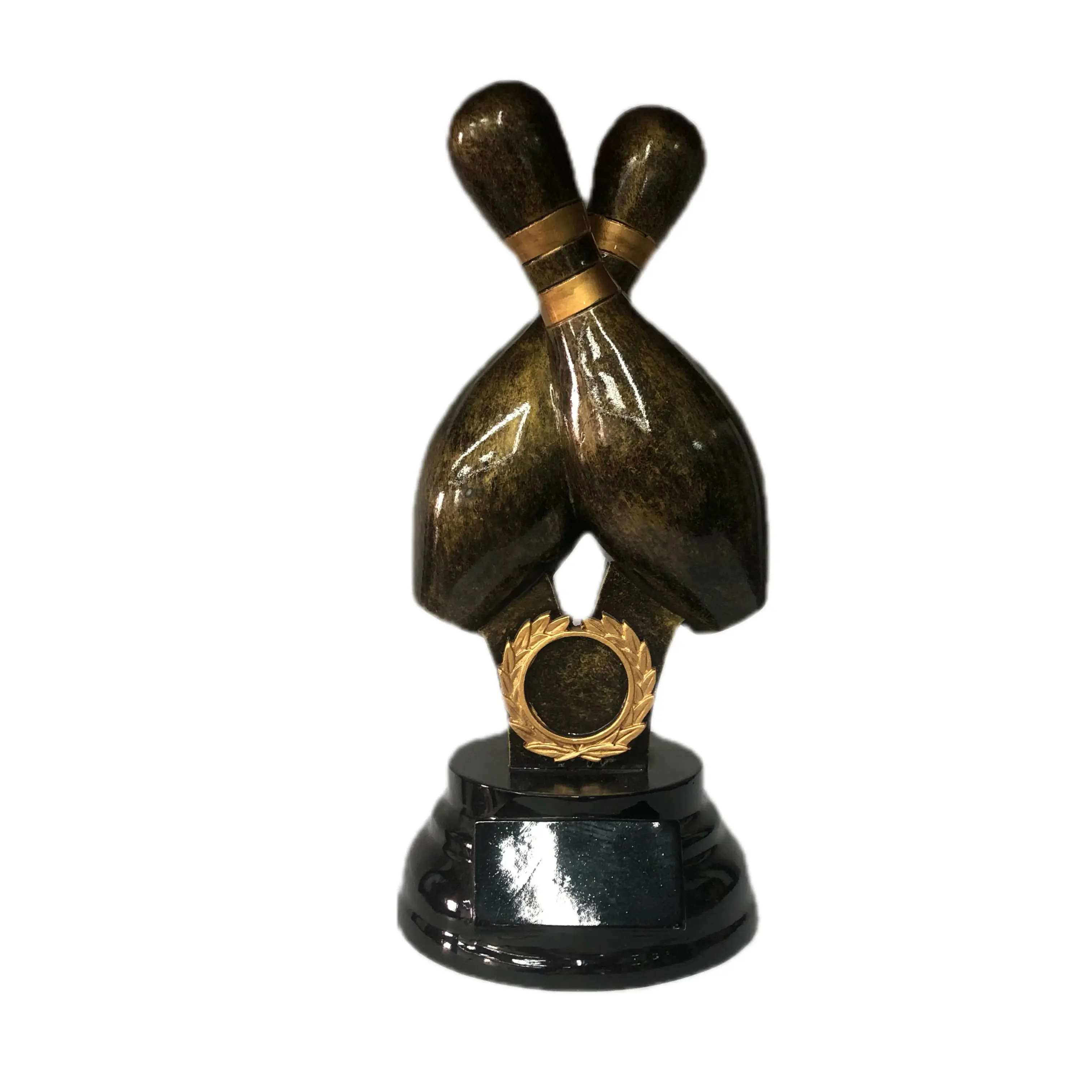Трофей для боулинга, фигурка, орнамент для боулинга, 3D формованная Коллекционная памятная статуя для соревнований, настольное украшение