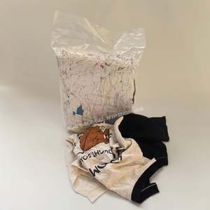 Paños de Algodón Blancos Impresos Económicos para Limpieza Diaria, Paños de Algodón Blancos para Limpiar - Product Image 1