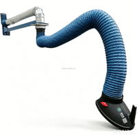 Tuyaux flexibles pour dépoussiéreur de 160 mm / Bras d'extraction de poussière flexibles