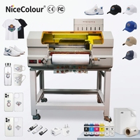 Imprimante DTF UV Nacai facile à utiliser, 12 pouces, A3, 30 cm, rouleau à rouleau, avec transfert à froid, autocollants transparents, imprimante TPU