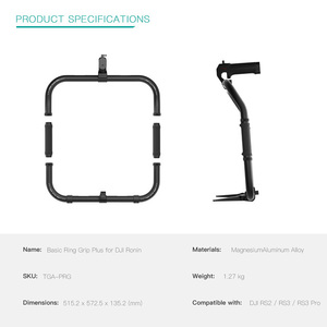 Tga-arg Advanced Ring Grip Rs2/rs3/rs3 Pro/ecosystem Tga-brg/upgraded Tga-prg Rsc2 Handheld <b>Gimbal</b> <b>Camera</b> Holder Metal Advanced - Product Image 2