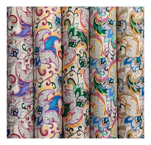 Keqiao fornitore di alta qualità di Rayon challis tessuto e viscosa stampa per le donne vestito