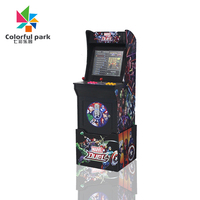 Monnayeur 1-2 joueurs noir Arcade machine de jeu vidéo avec 3000 jeux