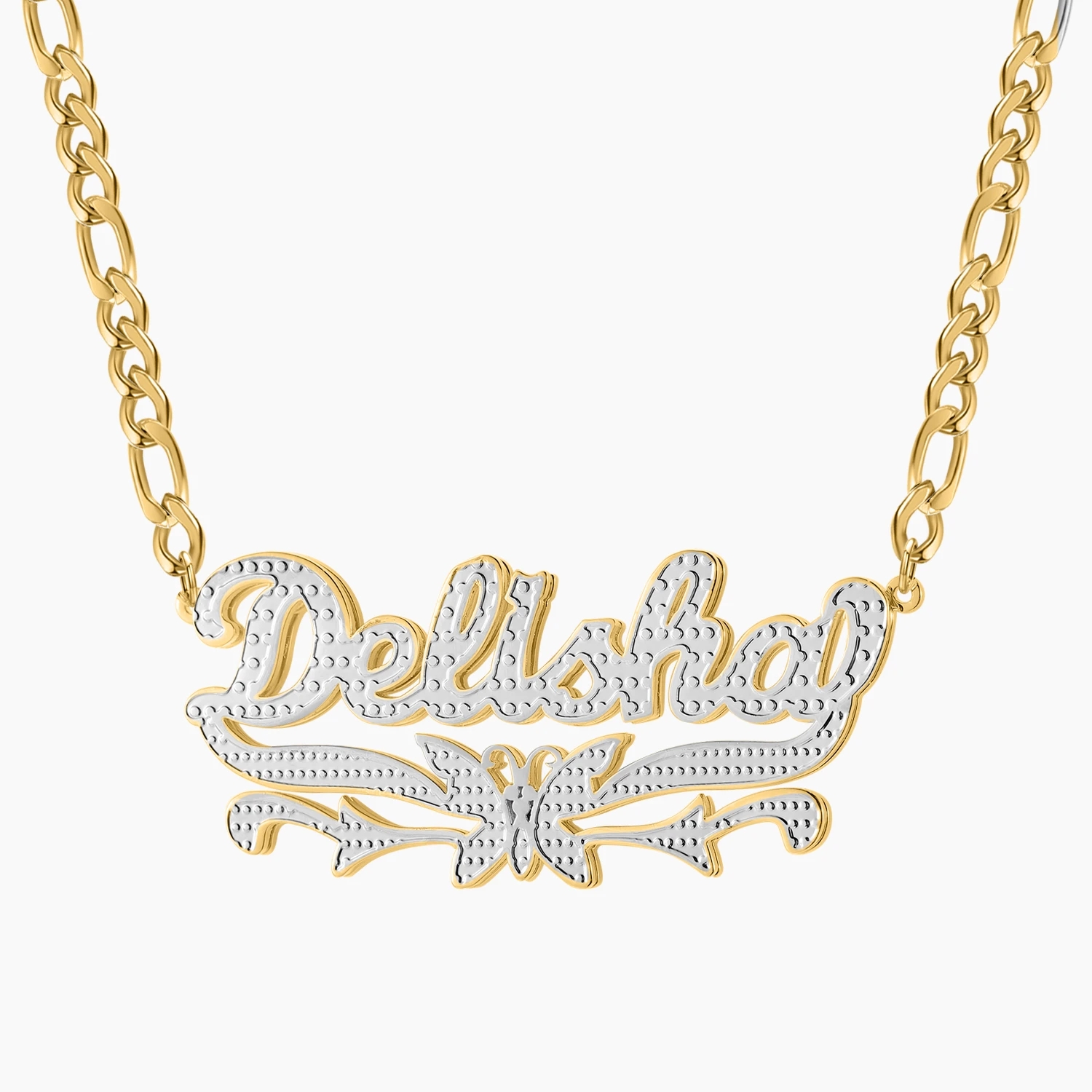 Gold  necklace-5