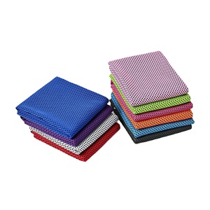 Sports Towel <b>Polyester</b> Quick-Dry Double Layer Outdoor Fitness With Logo Heat Transfer Printing - Product Image 5