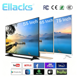 <span class=keywords><strong>Televisores</strong></span> LED LCD Inteligentes 4K UHD Android de 55 65 75 85 98 <span class=keywords><strong>Pulgadas</strong></span>, sin Marco, 2G RAM, 64G ROM, WiFi, BT, ISDB, Televisor OEM, Se Aceptan Personalizaciones - Product Image 1