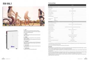 Baterai Lithium RW-M6.1 LiFePO4 51.2V 100Ah 5.53kwh Penyimpanan Energi Inverter Baterai Deye Baterai Ion Lithium Lifepo4 Tenaga Surya - Product Image 3