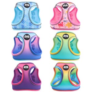 Wholesale Custom Fashionable Polyester <strong>Dog</strong> <strong>Harness</strong> Button Breathable Reflective Chest Back Strap for Cat Cross-Border <strong>Dog</strong> - Product Image 5