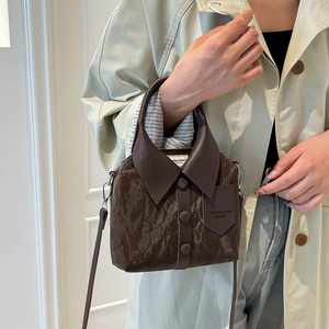 Cross-Border New Style Fashion Design Polyester Single <b>Strap</b> Personalized Trendy <b>Shoulder</b> Crossbody Handbag Tanjing - Product Image 3