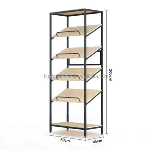 Étagère de literie des fabricants de présentoirs d'oreillers en latex personnalisés avec cadre en fer, <span class=keywords><strong>planche</strong></span> de <span class=keywords><strong>bois</strong></span> et noyau en caoutchouc, montage facile à démonter - Product Image 5