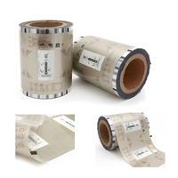 Rouleaux d'emballage souple laminé personnalisés de qualité alimentaire, résistants à l'humidité, pour sachets de snacks, sandwichs, nouilles, lait, salades, chocolat