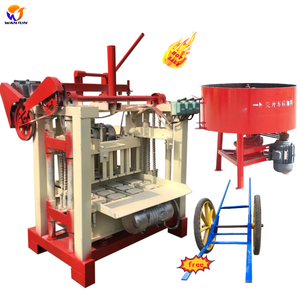 Chuỗi nâng máy làm gạch + hydraform Máy làm gạch giá + Máy làm gạch đơn giản - Product Image 4