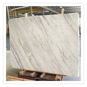 Factory supply price Pentelikon ziara white marble with book match slabs