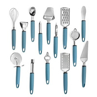 Ensemble de 14 ustensiles de cuisine carrés