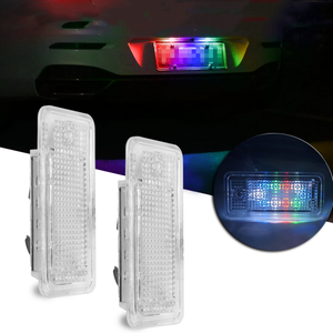 Nouveau modèle RBG coloré LED lumière de <span class=keywords><strong>plaque</strong></span> d'immatriculation pour <span class=keywords><strong>Audi</strong></span> A3 <span class=keywords><strong>A4</strong></span> S4 RS4 B6 <span class=keywords><strong>B7</strong></span> A6 S6 C6 S5Canbus lampe de <span class=keywords><strong>plaque</strong></span> d'immatriculation de voiture sans erreur - Product Image 2