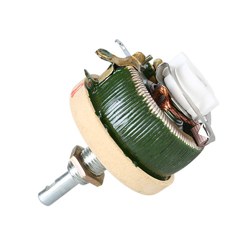 Résistance Bobinée Variable 100W 100 Ohm Sur Plateau Céramique - Rhéostat Pour Réglage Vitesse Moteur
