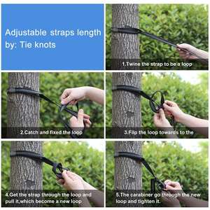 210T नायलॉन पैराशूट Ripstop एकल Ultralight डेरा डाले हुए झूला आउटडोर फर्नीचर - Product Image 5