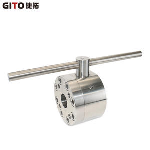 Vanne à boisseau sphérique haute pression en acier inoxydable à bride fixe SAE pour le contrôle de l'eau, du gaz et du mazout GT-SAE-210-15 – Personnalisations OEM standard - Product Image 1