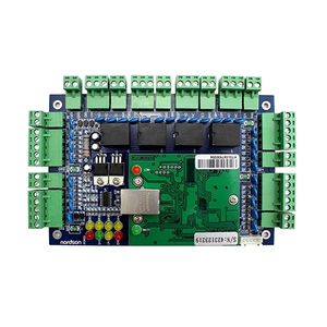 Système de sécurité intelligent, logiciel gratuit TCP/IP, multi-portes, 4 portes, Wiegand RFID, carte de proximité, serrure de porte, panneau de contrôle d'accès - Product Image 1