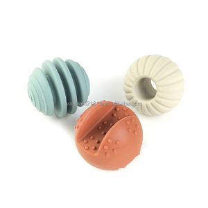 3pcs in One Bag Interactive Dog Balls New Pet Gifts Durable Dog Chew Toy for Agressive Chewers - Product Image 2