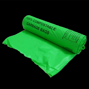 Biodegradable Garbage Bag Rolls Litter Bin Liner Waste Compostable Plastic Bag
