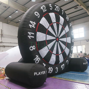Fléchette gonflable de 5m 17 pieds de haut, grand jeu de fléchettes de football gonflable, jeu de fléchettes de pied gonflable bon marché avec 6 balles et souffleur d'air - Product Image 6