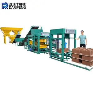 QT4-18 Automatic hydraulic Solid Paving hollow Block Machine Brick Pressing Machine for Making concrete cement Blocks