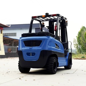 5t 2t 2.5t 3t 3t מופעל סוללה מלגזות צד שלושה צילינדרים 4.5m-6m גובה להרים גובה עופרת-חומצה סוללת - Product Image 4