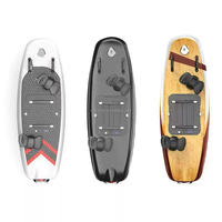 Planche de surf électrique haute puissance en fibre de carbone avec batterie 72V, jet ski aquatique spécial, sac et accessoires de pompe inclus