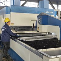 Machine de pliage automatique de panneaux de porte d'ascenseur STON, centre de pliage flexible CNC pour la fabrication de cabines d'ascenseur et de portes de palier