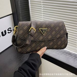 2025 Vintage Diamond New Crescent <b>Bag</b> for Ladies Preppy All-Match Underarm Portable Zip Ladies' Bohemian Floral Fashion - Product Image 2