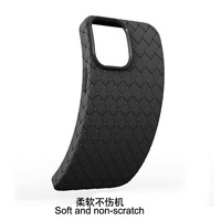 Coque tissée respirante en gros pour iPhone 16 15 – Style Ins, Étui tissé abordable, Luxe, Mode, Léger, pour téléphone portable