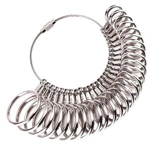 HK/US/UK/KR Đồng hồ đo ngón tay sizer để đo vòng - Product Image 2