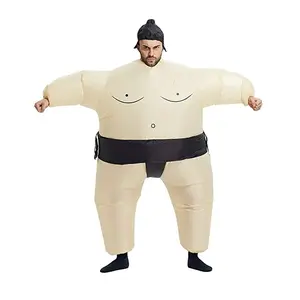 Şişme spor oyunu kostüm karnaval kostüm şişme şişme Sumo kostüm