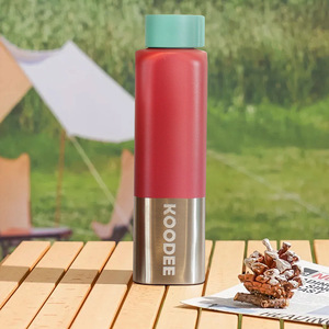 ขวดน้ำสแตนเลสเก็บความร้อน-เย็น Kooof ขนาด 1650 มล. ฝาเกลียว ขวดกีฬาสำหรับใช้งานกลางแจ้ง - Product Image 2
